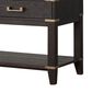 Lexora Home Norwalk 72" Double Bathroom Vanity in Brown Oak with White Cultured Marble Top  and Rectangle Sink, , large