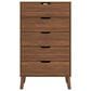 Ashley Fordmont 5-Drawer Chest in Auburn, , large