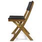 Hearth and Haven Hillside 3-Piece Outdoor Bistro Set in Brown and Black, , large