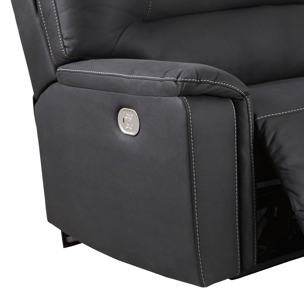 Signature Design by Ashley Henefer 3-Piece Power Reclining Sectional Set in Midnight, , large