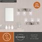 Vaxcel Northfield 3-Light Bathroom Vanity in Satin Nickel, , large