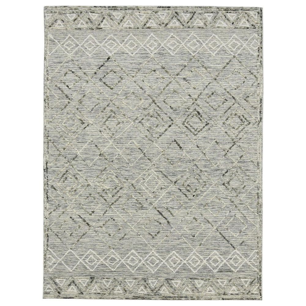 Amer Rugs Berlin 2" x 3" Gray Area Rug, , large