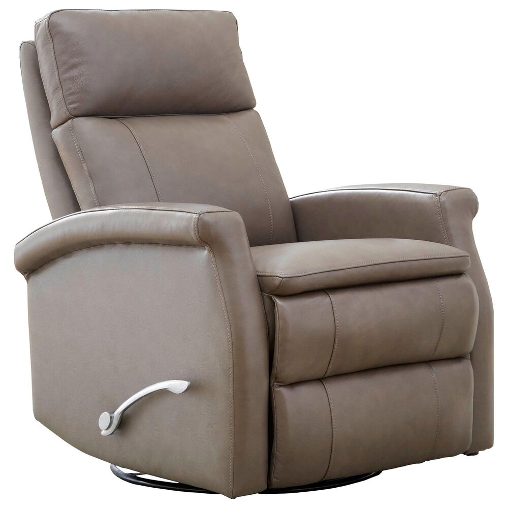 Simeon Collection Bristol Manual Swivel Glider Recliner in Graphite, , large