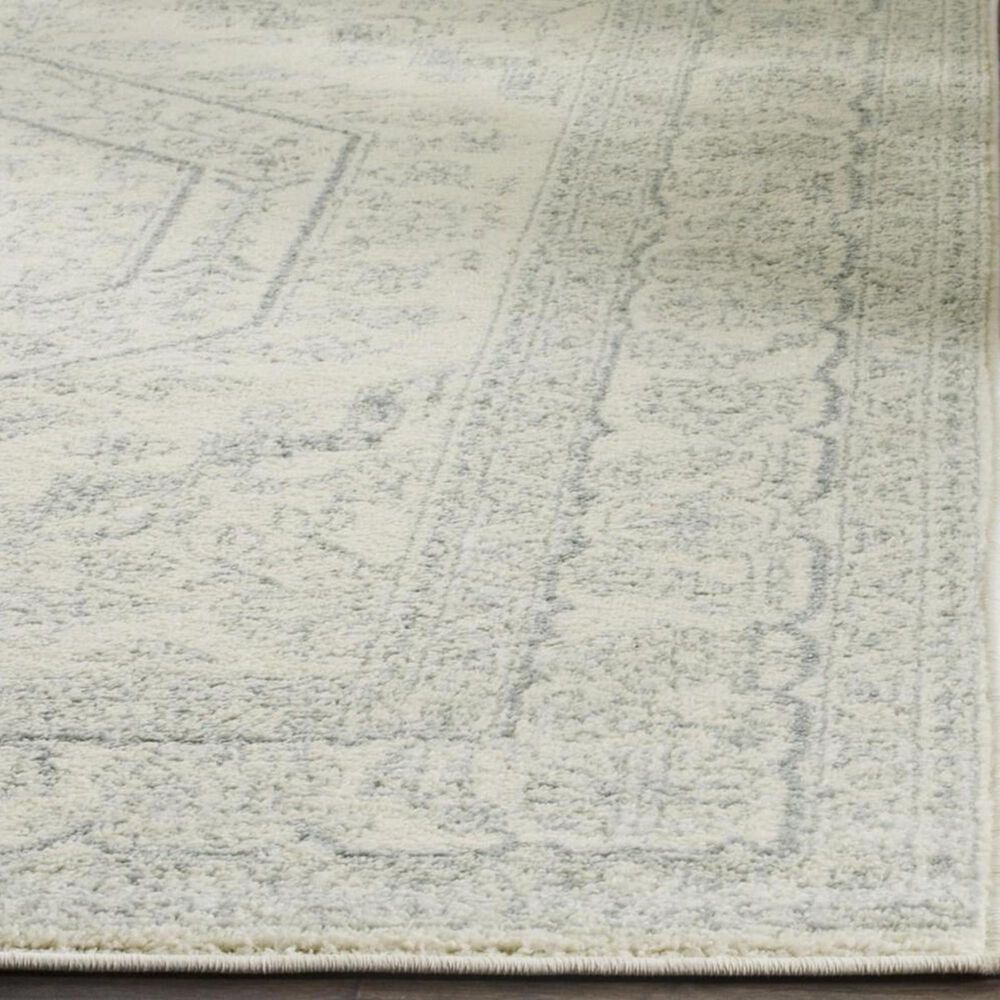 Safavieh Adirondack ADR108S 2&#39;6&quot; x 8&#39; Ivory and Slate Runner, , large