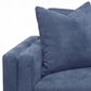 Creature Comforts Amici Accent Chair in Denim, , large
