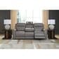 Ashley 5Z-Comfort Power Recliner Sofa with Adjustable Headrest in Coin, , large