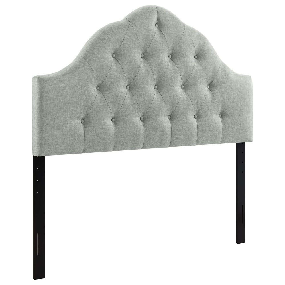 Modway Sovereign Upholstered Fabric Queen Headboard in Gray, , large