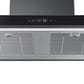 Samsung Bespoke 30" Bespoke Smart Wall Mount Hood with LCD Display in Clean Deep Charcoal and Stainless Steel, , large