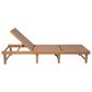 Zuo Modern Breath Outdoor Chaise Lounge in Brown, , large