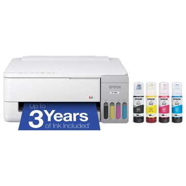 Epson EcoTank ET-1910 Wireless Color SuperTank Printer in White, , large