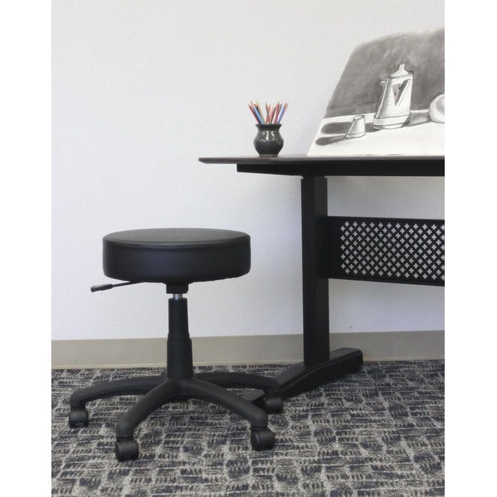 Regal Co. The DOT Stool in Black Vinyl, , large