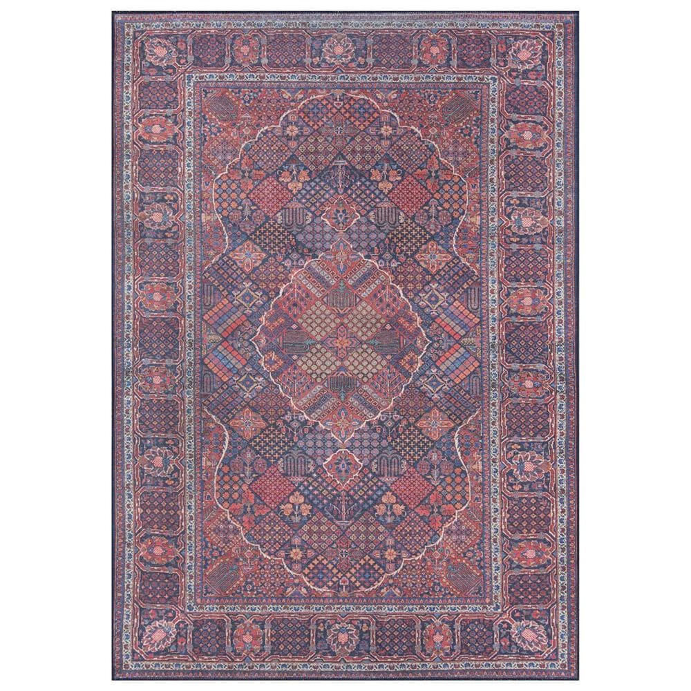 Momeni Afshar AFS-10 7'6" x 9'6" Navy Area Rug, , large