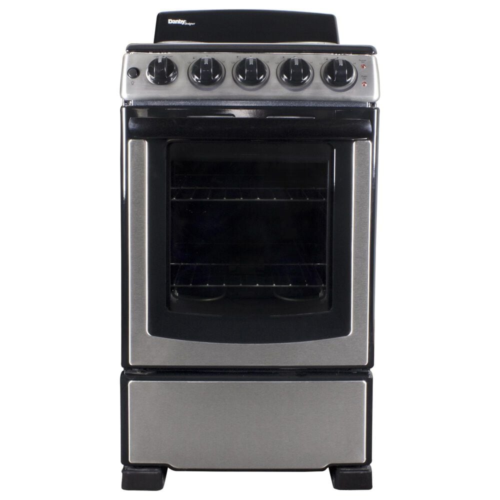 Danby 20&quot; Freestanding Electric Range in Stainless Steel, , large