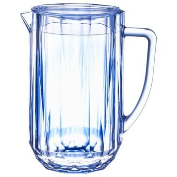 LeadingWare Crystal Diamond 81 Oz Pitcher in Blue, , large