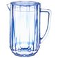 LeadingWare Crystal Diamond 81 Oz Pitcher in Blue, , large