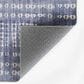 Novogratz Bolt 5" x 7"6" Blue Area Rug, , large