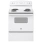 GE Appliances 30" Free-Standing Electric Range in White, , large
