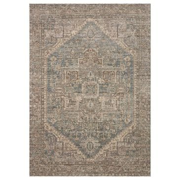 Loloi Priscilla Blue and Bark 7"10" x 10" Area Rug, , large