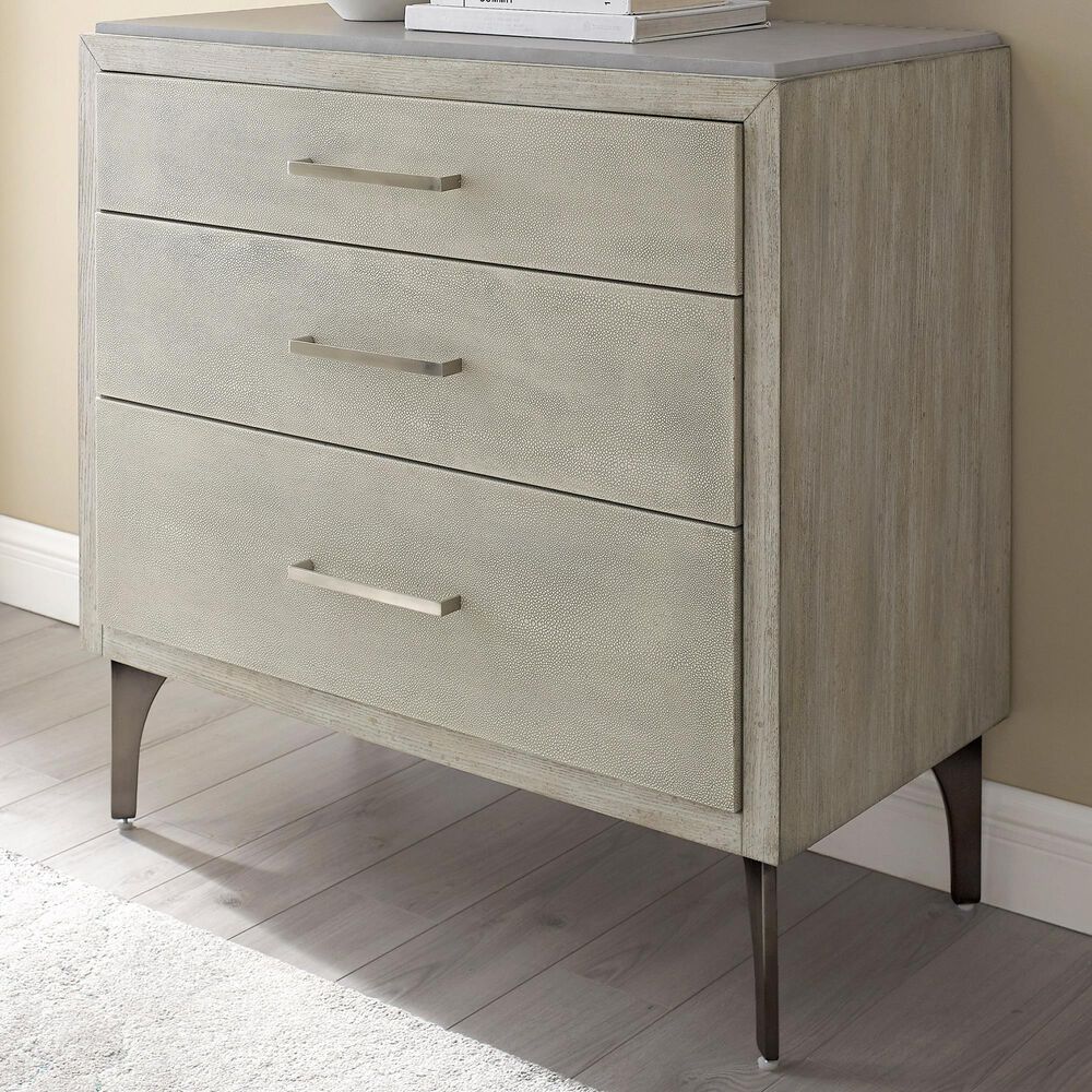 Accentric Approach 3-Drawer Chest in Gray, , large