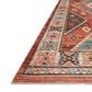 Loloi II Zion ZIO-05 2"3" x 3"9" Red and Multicolor Area Rug, , large