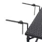 CorLiving Parksville Patio Balcony Table in Black, , large