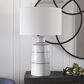 Uttermost Breton Table Lamp in White and Navy Blue, , large