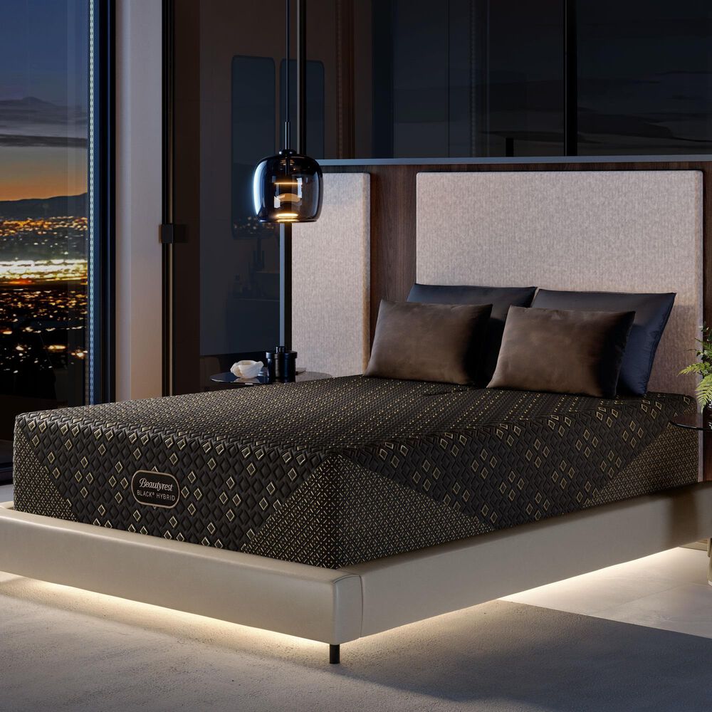 Beautyrest Black Hybrid 2026 Series 4 XCS Medium Flex Head Queen Mattress, , large