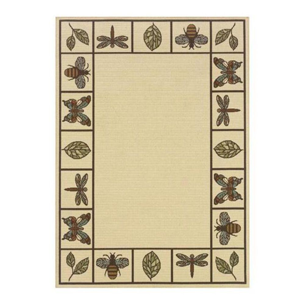 Oriental Weavers Montego 2266W 7&#39;10&quot; Round Ivory Area Rug, , large