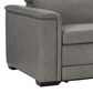 Bernhardt Lioni Power Motion Sofa in Light Grey, , large