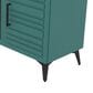 Legends Home Malibu 78" Fireplace TV Stand in Teal and Black, , large
