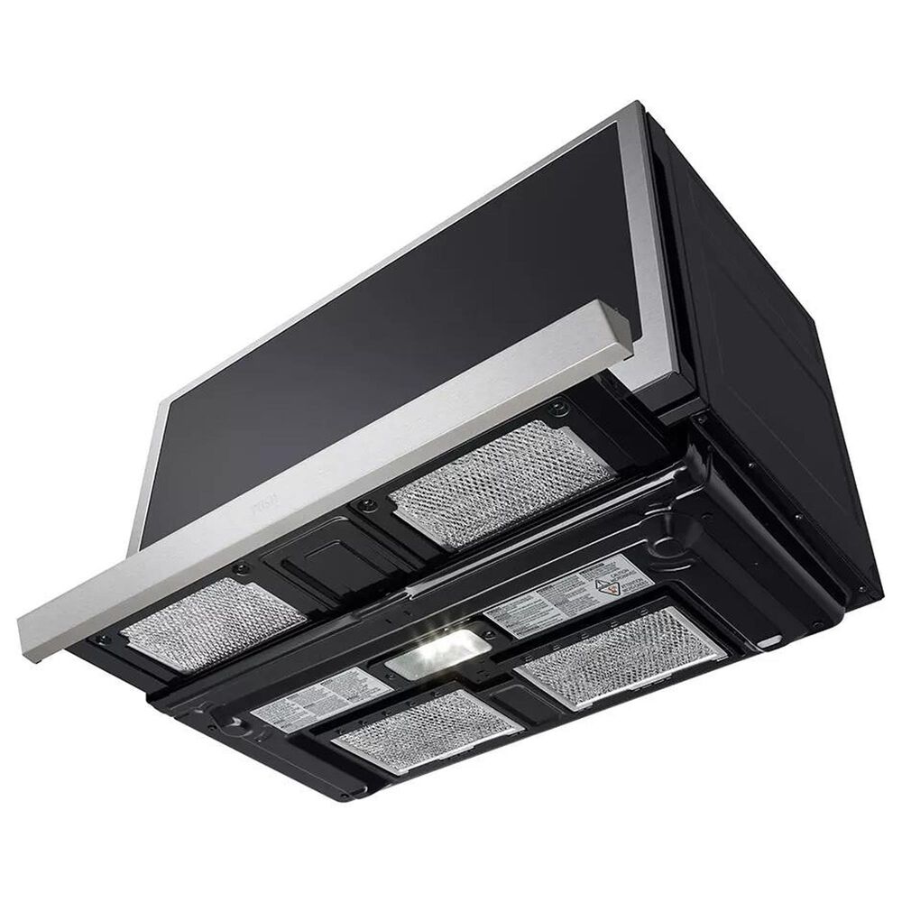 LG 2-Piece Kitchen Package with 6.3 Cu. Ft. Smart Freestanding Electric Range and 2.1 Cu. Ft. Smart Over-the-Range Microwave in Printproof Stainless Steel, , large