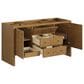 James Martin Hudson 60" Single Bathroom Vanity Cabinet in Honey Oak, , large