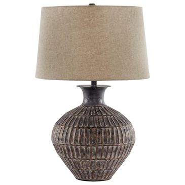 Signature Design by Ashley Magan Metal Table Lamp in Antique Bronze, , large