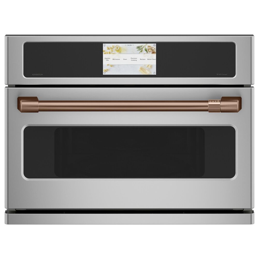 Cafe Handle Kit for Range in Brushed Copper, , large