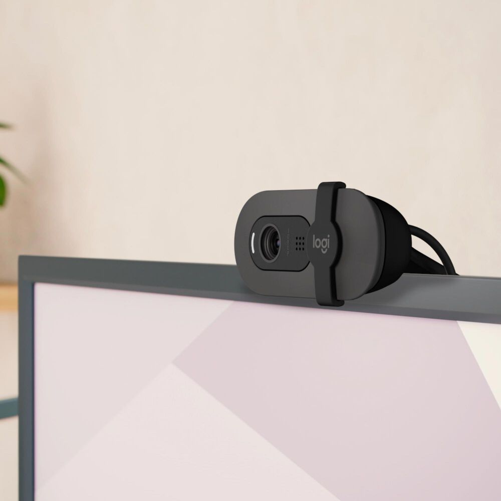 Logitech Brio 100 1080p Full HD Webcam in Graphite, , large