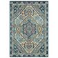 Loloi II Nadia NN-03 6"7" x 9"2" Aqua and Navy Area Rug, , large