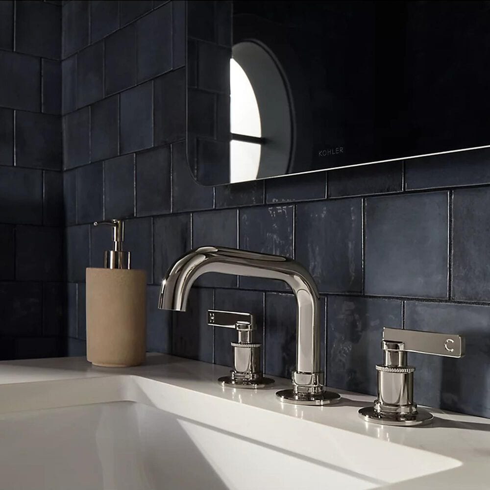 Kohler Castia Widespread Bathroom Sink Faucet in Polished Chrome, , large