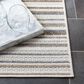 Safavieh Cabana CBN323B 4"5" x 6"5" Ivory and Grey Indoor/Outdoor Area Performance Rug, , large