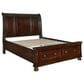 Millenium Porter Queen Sleigh Storage Bed in Rustic Brown, , large