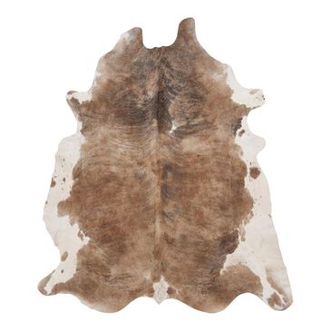 Surya Duke DUK-1001 7" Square Beige/Mocha Hide Area Rug, , large