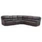 Steve Silver Plaza 6-Piece Power Reclining Sectional in Smoked Gray, , large