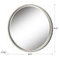 Uttermost Ranchero Mirror in White and Black, , large
