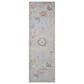 Loloi II Elysium 2" x 5" Silver and Multicolor Runner, , large