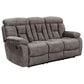 Steve Silver Bogata Manual Reclining Sofa in Majestic Mushroom, , large