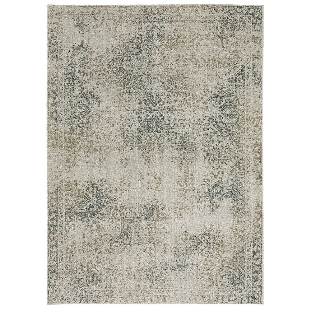 Oriental Weavers Alton Oriental 6"7" x 9"6" Beige and Grey Area Rug, , large