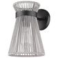 Golden Lighting Avon 1-Light Wall Sconce in Matte Black, , large