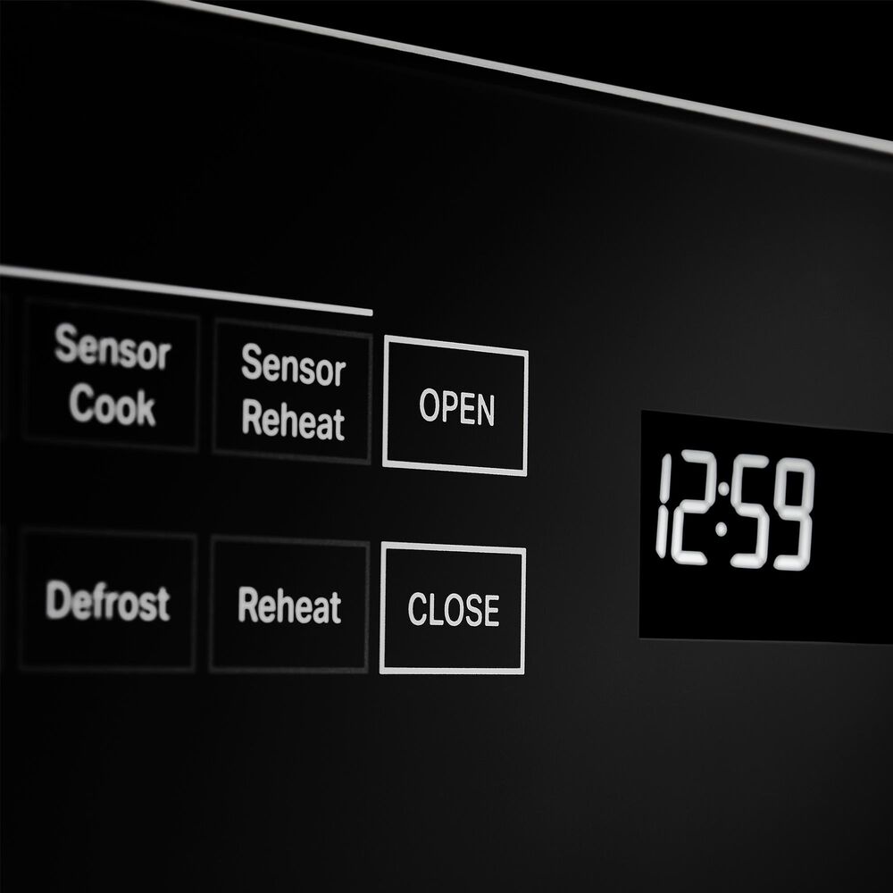 JennAir NOIR 24" Undercounter Microwave Oven with Drawer Design in Floating Glass Black, , large