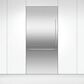 Fisher & Paykel 16.8 Cu. Ft. 80" Tall Integrated Refrigerator on Left Hinge, , large