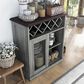 Furniture of America Clegg Buffet in Vintage Gray Oak, , large