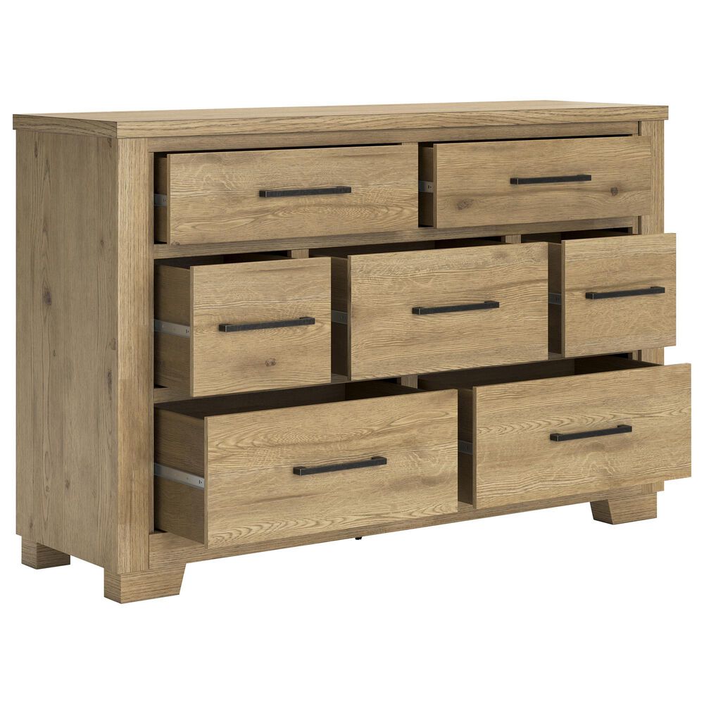 Ashley Galliden Dresser in Light Brown, , large